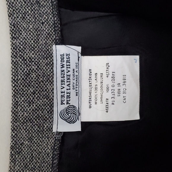 Vintage Wool Wrap Skirt - Picture 4 of 7